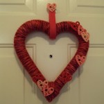 Valentine’s Day Wreath and Table Decor