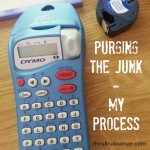Spring DeJunk Challenge – My Process to Purging the Junk
